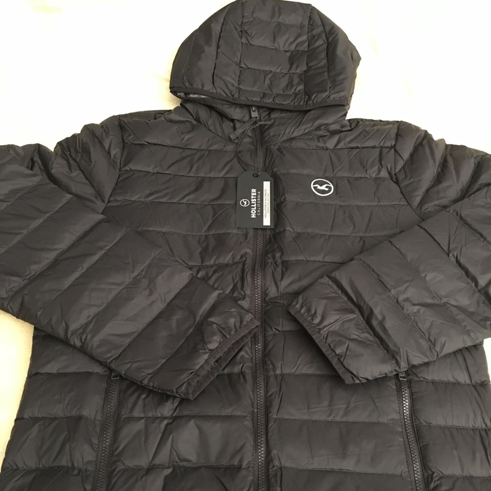 NWT Hollister Lightweight Down Puffer Jacket